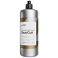 Clear Cut Correction Compound - Heavy Cut Compound for Fast Paint Correction - Professional Body Shop Car Paint Scratch Repair, Fix Scratches & Swirls - Detailing and Buffing - Liter (34oz)