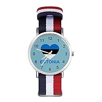 Love Estonia Men's Watches Minimalist Fashion Business Casual Quartz Wrist Watch for Women