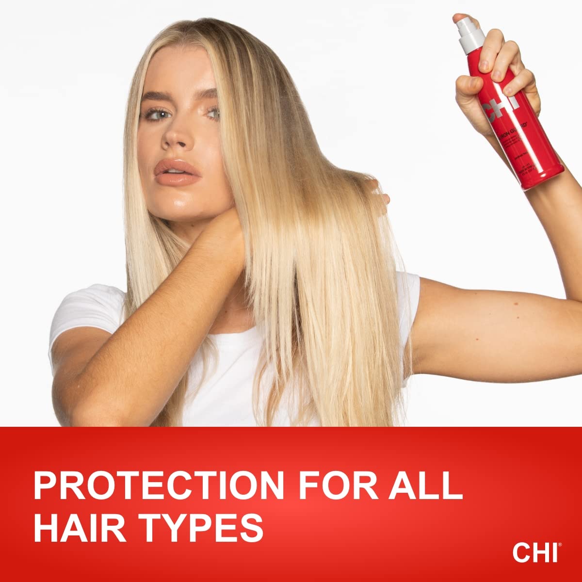 CHI 44 Iron Guard Thermal Protection Spray, Clear, 8 Fl Oz