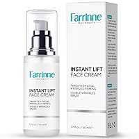 Instant Face Lift Cream, Anti-Aging Skin Lifting & Tightening Serum with Hyaluronic Acid, Temporary Skin Tightening Cream Visibly Firming Wrinkles and Sagging Skin for Face & Neck for All Skin Types