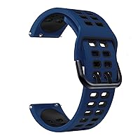 20 22mm Replacement Watch Band Soft Silicone Breathable Wrist Strap For SUunto 3 Fitness/9 PEAK Sport Smart Bracelet Accessories