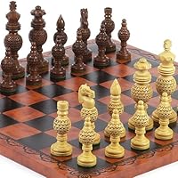 Monaco Deluxe Chessmen & Georgio Chess Board from Italy
