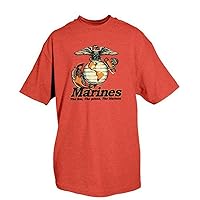 Fox Outdoor Products Marines One-Sided Imprinted USMC Logo T-Shirt