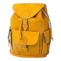 Backpack genuine leather backpack shoulder handmade rucksack hiking travel backpack designed bags casual unisex-adult daypack