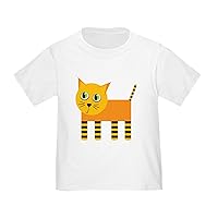 CafePress Orange Cat Toddler T Shirt Toddler Tee