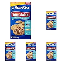 StarKist Ready-to-Eat Tuna Salad Kit, Original Deli Style (Pack of 5)