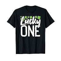 Lucky One First Birthday Family St. Patrick's Day T-Shirt