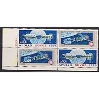 Apollo Soyuz Space Test Set of 4 x 10¢ US Postage Stamps Scott #1569-70