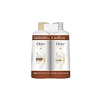 Dove Anti-Frizz Oil Therapy Shampoo & Conditioner - 40oz