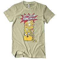 Adventure Time Officially Licensed Makin' Bacon Pancakes Mens T-Shirt