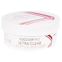 Cuccio Pro Ultra Clear Acrylic Powder - Pink 1.6 Oz