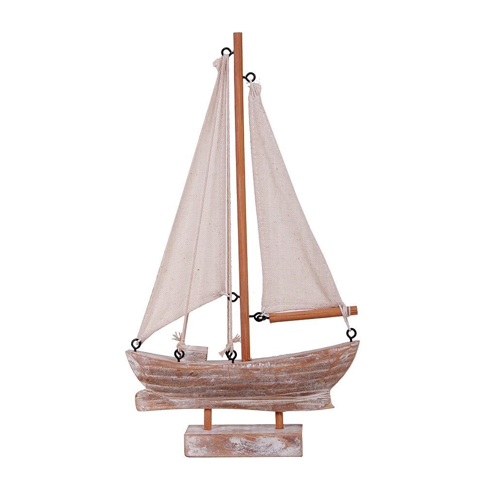 Mua Waroom Home Wooden Sailboat Decor, Handmade Vintage Nautical ...