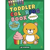 Toddler Coloring Book Under 3: My First Simple and Big Coloring Pages for Toddlers and Preschool Kids Ages 1-3 (US Edition) Toddler Coloring Book Under 3: My First Simple and Big Coloring Pages for Toddlers and Preschool Kids Ages 1-3 (US Edition) Paperback