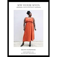 Sew House Seven Sauvie Sundress Curvy Fit, White