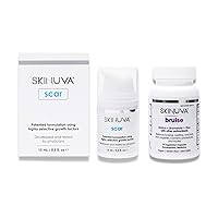 Next Generation Scar Cream (.5 oz) + Skinuva Bruise (14 Capsules) | Advanced Scar Removal + Arnica + Bromelain + Zinc Supplement for Bruising and Swelling, Homeopathic Bruise Remedy