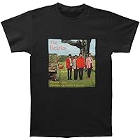 The Beatles - The Beatles Strawberry Fields Forever Men's Blk T Shirt: Medium - Black - Medium