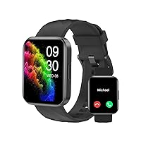 RUIMEN Smart Watches for Men Women (Answer/Make Calls) Compatible with iPhone/Android Phones, 1.85