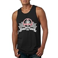 Ford Shelby Vintage Checkered Flag Cars and Trucks Mens Tank Top