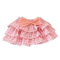Ballerina Cover up Newborn Infant Baby Girls Spring Summer Plaid Bow Tie Skirts Tulle Tutu Skirts Denim Toddler Outfit Girl