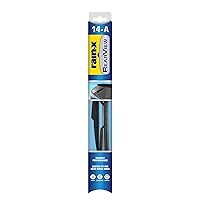 Rain-X 850026 RearView 14-A Rear Wiper Blade, 14 Inch Composite Rear Wiper Blade, Fits Rock Lock 2 (Pack Of 1), Automotive Replacement Wiper Blades That Meet Or Exceed OEM Quality And Design Standards