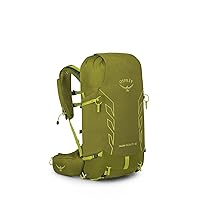 Osprey Talon Velocity 30L Men's Hiking Backpack, Matcha Green/Lemongrass, S/M