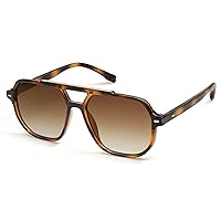 SOJOS Retro Trendy Aviator Polarized Sunglasses Men Women Vintage 70s Square Stylish Frame Sun Glasses SJ2283