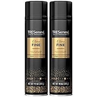 Tres Two Ultra-Fine Aerosol Hair Spray, Salon Quality Hairspray Delivers a Firm Hold in an Ultra-Fine Mist, Hair Stays in Place, Looks & Feels Soft and Shiny, 2 pk - 11 oz each