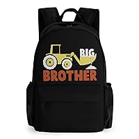 Big Brother Excavator 17 Inch Laptop Backpack Large Capacity Daypack Travel Shoulder Bag for Men&Women