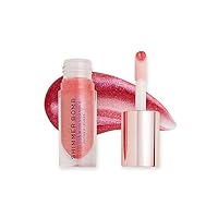 Revolution Shimmer Bomb Lip Gloss, Lip Tint Infused With Vitamin E, Shimmery Finish, Comes In 6 Colors, Daydream