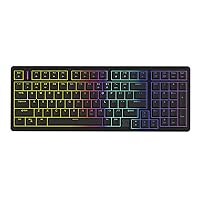 FE98Pro Wireless RGB Hot Swappable Mechanical Keyboard, 98 Keys Three-Layer Padding Gaming Keyboard, Customizable Backlit, USB-C/2.4GHz/Bluetooth- Black