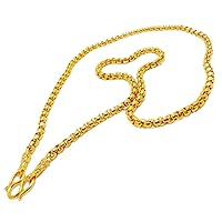 Chain 22k 23k 24k Thai Baht Yellow Gold Gp Necklace 24