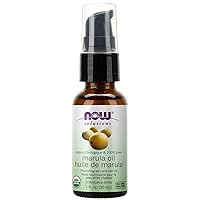 NOW Solutions, Organic Marula Oil, Skin Hydrating and Nourishing, 100% Pure, 1-Ounce