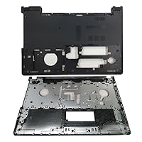 New Laptop Replacement Parts Fit Dell Inspiron 15-5000 5555 5558 5559 (Palmrest Cover Case+Bottom Base Cover Case)