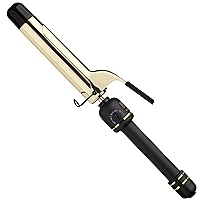 HOT TOOLS 24K Gold Extended Barrel Spring Curling Iron - 1.25