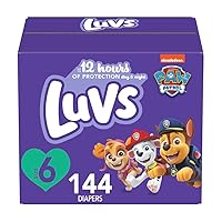 Diapers - Size 6, 144 Count, Paw Patrol Disposable Baby Diapers