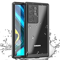 AICase Samsung Galaxy S22 Ultra 5G Waterproof Case (6.8 Inch) Snow Dustproof Shockproof IP68 Certified Full Body Protection Fully Sealed Underwater