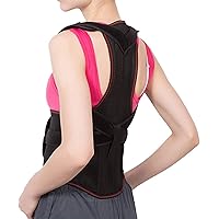 Back Posture Corrector Brace, Adjustable Shoulder Brace Belt for Men Women Kyphosis Humpback