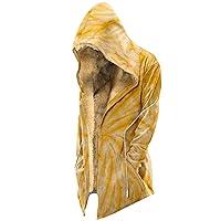Wearable Oversized Tie Dye Blanket Hoodie With Zip For Women Men Fuzzy Plush Warm Sherpa Comfy Blanket Sweatshirt