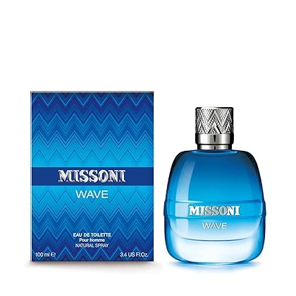 Missoni Missoni Wave Men EDT Spray, 3.4 Fl Oz (Pack of 1)