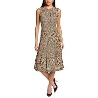 Spotted Leopard Silk Dress