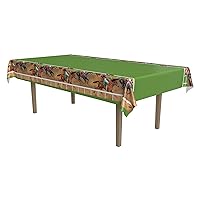 Beistle Horse Racing Tablecover