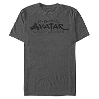 Nickelodeon Big & Tall Avatar The Last Airbender Logo Men's Tops Short Sleeve Tee Shirt