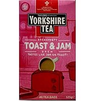 Yorkshire Tea Toast & Jam Brew 40 Tea Bags 125g