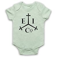 Unisex-Babys' East India Company Logo Baby Grow