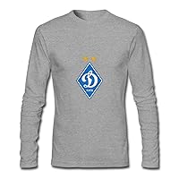 ANNLIN Men's FC Dynamo Kyiv Long Sleeves T Shirt