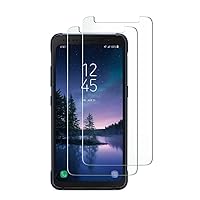 STENES Galaxy S8 Active Screen Protector - Tempered Glass [9H Hardness] Crystal Clear Bubble Free Screen Protector Film for Galaxy S8 Active [2-Pack] (SSC1937)
