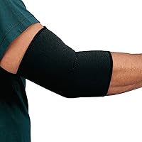 Rolyan Neoprene Elbow Sleeve, Small, Black, Compression Brace for Pain Relief from Muscle Strains, Sprains, Joint Discomfort, Inflammation, Tendonitis & Other Injuries, Flexible & Comfortable Support