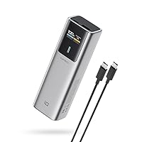 10 Power Bank, 100W 10000mAh Portable Charger, Smart TFT Display, PPS PD3.0 Fast Charging, Compatible with iPhone 15/14/13 Series, Samsung Galaxy S24/S23, iPad Air/Pro, MacBook, Dell and More