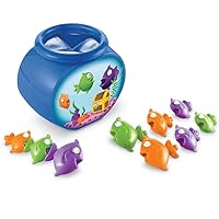 Learning Resources Hide-N-Go-Fish, 10 Pieces
