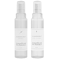 ShowerSpa Mist Spray Bundle (Classic Eucalyptus & Eucalyptus + Lavendar) for Aromatherapy, at Home Spa Experience, Sinus Congestion Relief, and Tension Relief, 4 fl oz. (Each)